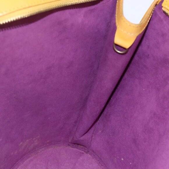 LOUIS VUITTON Epi Saint Jacques Shopping Bag Yellow M52269 LV Auth 149155 - Picture 12 of 16